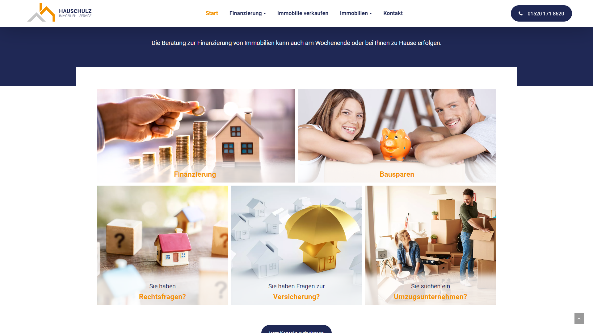 Portfolio - SEO-Relaunch für Hauschulz Immobilien & Service in Rohrbach